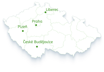 Mapa České republiky