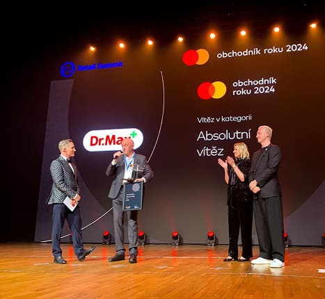 Absolutní vítěz soutěže Mastercard Obchodník roku 2024