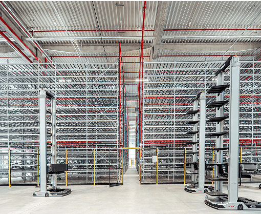 Robotshuttle od společnosti Geek+